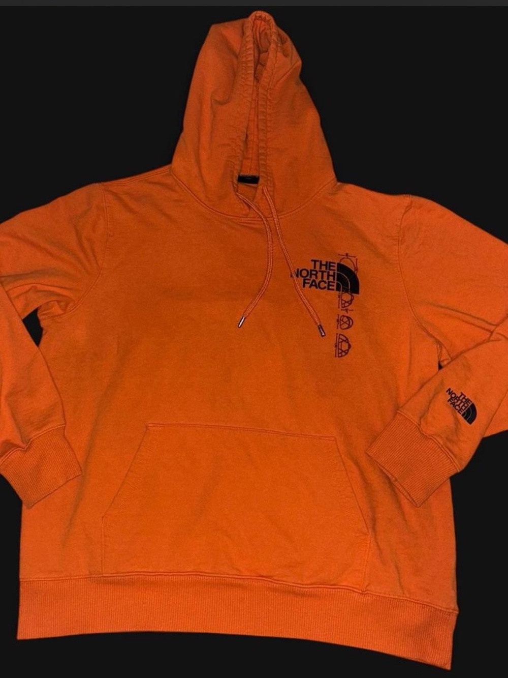 The North Face Orange Pullover Hoodie - Men's - Picture 7 of 8